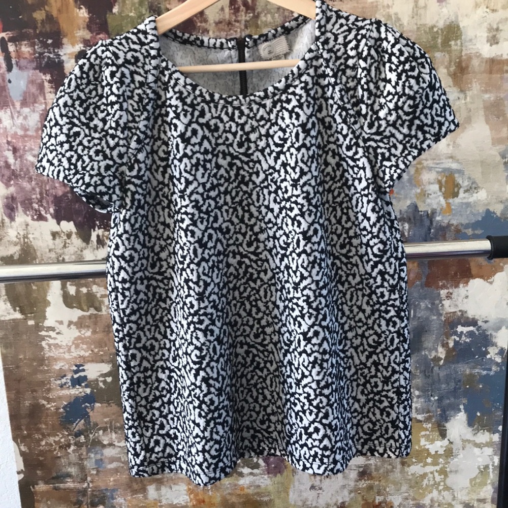 Postcard c/o Anthropologie Leopard Top